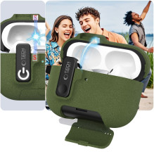 Tech-Protect Slim Hook Case for AirPods Pro 3 - Green