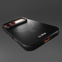 SBS visiškai aktyvus „Mag“ dėklas su D3O technologija, skirtas „iPhone 17 Pro Max“ – juodas SBS visiškai aktyvus „Mag“ dėklas su D3O technologija, skirtas „iPhone 17 Pro Max“ – juodas