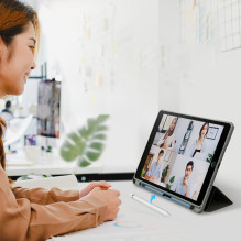 „AmazingThing Titan Pro Folio“ dėklas, skirtas „iPad Air 11“ M3 / M4 (2025 / 2026) – pilkas