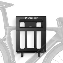 Wozinsky WSW-01S dviračių laikiklis su tvirtinimo komplektu - juodas
