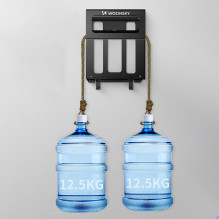 Wozinsky WSW-01S bike hanger with mounting kit - black