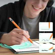 Metapen Pencil Air8 Pro X stylus for iPad - orange