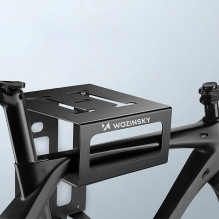 Wozinsky WSW-01S dviračių laikiklis su tvirtinimo komplektu - juodas