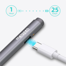 „Metapen Pen M2“ rašiklis – pilkas