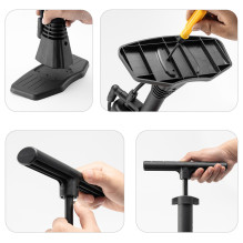Wozinsky WPR-02 Floor Bicycle Pump - Black