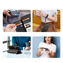 „Dux Ducis Lava“ dėklas su „MagSafe“ apsauga, skirtas „Samsung Galaxy S25 Edge“ – juodas