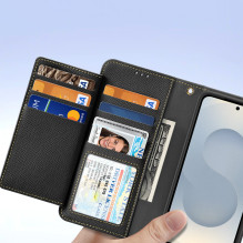 „Dux Ducis Lava“ dėklas su „MagSafe“ apsauga, skirtas „Samsung Galaxy S25 Edge“ – juodas