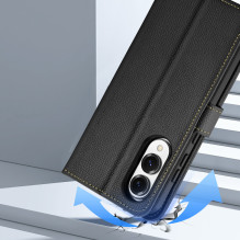 „Dux Ducis Lava“ dėklas su „MagSafe“ apsauga, skirtas „Samsung Galaxy S25 Edge“ – juodas