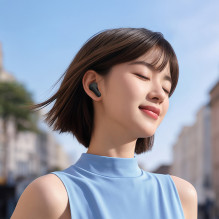 QCY MeloBuds N30 In-Ear Headphones with ANC Bluetooth 5.4 IPX4 - Black