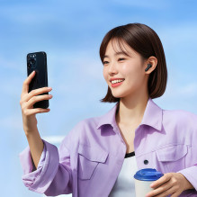 QCY MeloBuds N30 į ausis įdedamos ausinės su ANC Bluetooth 5.4 IPX4 - juodos