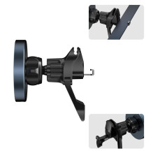 „Tech-Protect mm15W-V5“ magnetinis „MagSafe“ automobilio laikiklis oro išleidimo angai – juodas