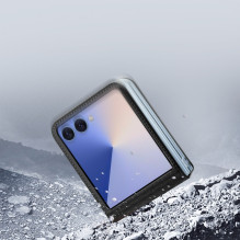 „Dux Ducis Bril“ dėklas, skirtas „Samsung Galaxy Z Flip 7“ – juodas