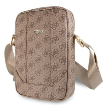 Guess 4G Uptown 10" Laptop Bag - Brown