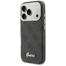 Guess 4G Script MagSafe case for iPhone 17 Pro Max - black