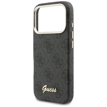 Guess 4G Script MagSafe case for iPhone 17 Pro Max - black