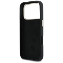 Guess FW Resin Logo Case for iPhone 17 Pro Max - Black