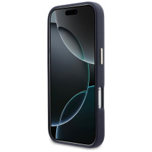 „Guess FW Resin Logo“ dėklas, skirtas „iPhone 17 Pro“ – mėlynas