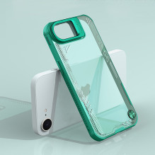 „Nillkin Iceblade Prop“ dėklas su stovu, skirtas „iPhone 16e / 17e“ – žalias „Nillkin Iceblade Prop“ dėklas su stovu, skirtas „iPhone 16e / 17e“ – žalias