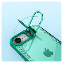 „Nillkin Iceblade Prop“ dėklas su stovu, skirtas „iPhone 16e / 17e“ – žalias „Nillkin Iceblade Prop“ dėklas su stovu, skirtas „iPhone 16e / 17e“ – žalias
