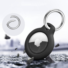 „Tech-Protect Rough“ 4 dėklų pakuotė, skirta „Apple AirTag 1 / 2“ – juoda