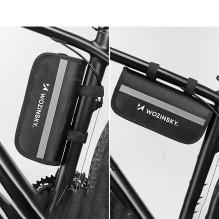 Wozinsky WMZ-01N tool kit, 16-in-1 bicycle multitool, pump, wrenches, inner tube kit - black