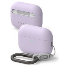 „Ringke“ silikoninis dėklas, skirtas „AirPods Pro 3“ ausinėms – violetinis
