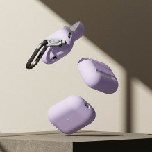 „Ringke“ silikoninis dėklas, skirtas „AirPods Pro 3“ ausinėms – violetinis