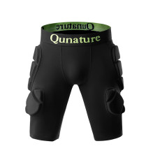 Qunature Ski Hip Protectors - Advanced XL Skis Snowboard Skates - Black