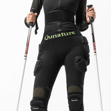 „Qunature“ slidinėjimo klubų apsaugos – „Advanced XL Skis“ snieglenčių pačiūžos – juodos