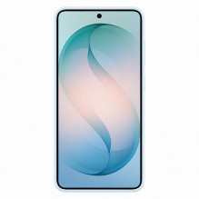 „Samsung“ silikoninis magnetinis dėklas, skirtas „Samsung Galaxy S26“, suderinamas su „MagSafe“ – mėlynas