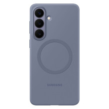 „Samsung“ silikoninis magnetinis dėklas, skirtas „Samsung Galaxy S26+“, suderinamas su „MagSafe“ – violetinis