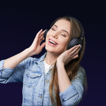 QCY H3 ausinės su ANC ir „Bluetooth 5.4“ – juodos QCY H3 ausinės su ANC ir „Bluetooth 5.4“ – juodos