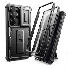 Tech-Protect Kevlar Cam+ Case for Samsung Galaxy S26 Ultra - Black Tech-Protect Kevlar Cam+ Case for Samsung Galaxy S26 Ultra - Black