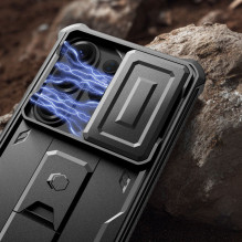 „Tech-Protect Kevlar Cam+“ dėklas, skirtas „Samsung Galaxy S26 Ultra“ – juodas „Tech-Protect Kevlar Cam+“ dėklas, skirtas „Samsung Galaxy S26 Ultra“ – juodas
