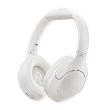 QCY H3 Lite Over-Ear Headphones with ANC and Bluetooth 5.3 - White