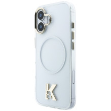 „Karl Lagerfeld IML K Head Logo MagSafe“ dėklas, skirtas „iPhone 17“ – skaidrus „Karl Lagerfeld IML K Head Logo MagSafe“ dėklas, skirtas „iPhone 17“ – skaidrus