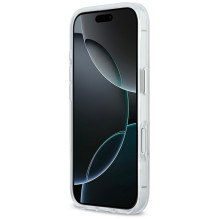 „Karl Lagerfeld IML Karl Choupette Peekaboo Logo MagSafe“ dėklas, skirtas „iPhone 17 Pro Max“ – baltas „Karl Lagerfeld IML Karl Choupette Peekaboo Logo MagSafe“ dėklas, skirtas „iPhone 17 Pro Max“ – baltas