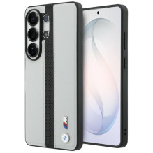 BMW Perforated Stripe Logo MagSafe Case for Samsung Galaxy S26 Ultra - Gray