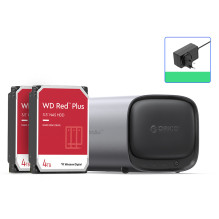 ORICO NAS MetaBox Pro namų tinklo diskų masyvas - pilkas