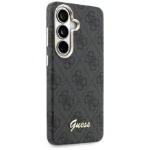 „Guess 4G Script MagSafe“ dėklas, skirtas „Samsung Galaxy S26“ – juodas