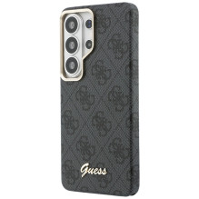„Guess 4G Script MagSafe“ dėklas, skirtas „Samsung Galaxy S26 Ultra“ – juodas