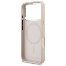 „Karl Lagerfeld K Head Point Logo MagSafe“ dėklas, skirtas „iPhone 17 Pro“ – rožinis „Karl Lagerfeld K Head Point Logo MagSafe“ dėklas, skirtas „iPhone 17 Pro“ – rožinis