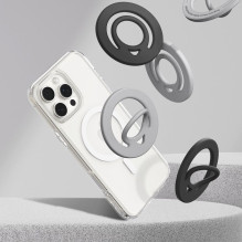 Spigen Dual Pop Mag MagSafe Magnetic Ring for Phone - Black