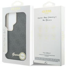 Guess 4G Script MagSafe case for Samsung Galaxy S26 Ultra - black