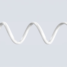 Dudao L25SX 30W USB-C - Lightning Cable with Soft Silicone Braid 2m - White