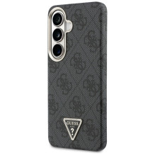 Guess 4G Triangle Logo MagSafe Case for Samsung Galaxy S26 - Black