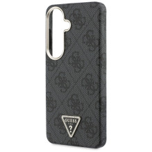 Guess 4G Triangle Logo MagSafe Case for Samsung Galaxy S26 - Black