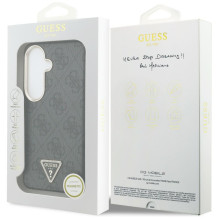 Guess 4G Triangle Logo MagSafe Case for Samsung Galaxy S26 - Black