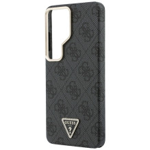 „Guess 4G“ trikampio logotipo „MagSafe“ dėklas, skirtas „Samsung Galaxy S26 Ultra“ – juodas