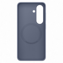 „Samsung“ silikoninis magnetinis dėklas, skirtas „Samsung Galaxy S26“, suderinamas su „MagSafe“ – violetinis